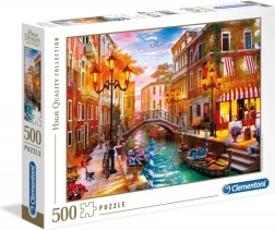 500-piece high-quality puzzle - Sunset over Venice