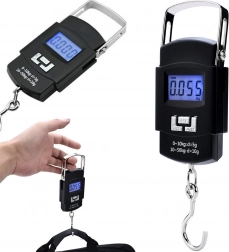 Reis digitale hangweegschaal met haak 50 kg