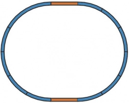 PIKO Gleis-Set A – Grundoval H0