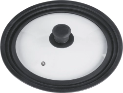 Universele glazen keramische deksel 24-28 cm