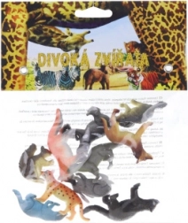 Bosdieren – set van 10 plastic figuurtjes