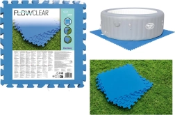 Protective foam pads for under pool 50 × 50 cm – 9 pcs, BESTWAY Flowclear