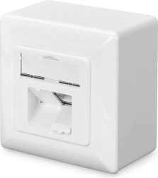 Shielded Wall Socket Category 6 with 2xRJ45
