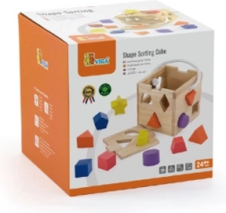 Cube de forme en bois pour enfants