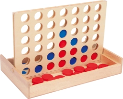 Wooden Travel Tic-Tac-Toe game small foot