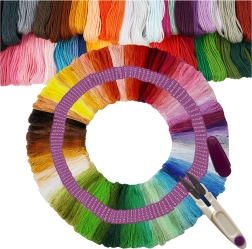 Muline à broder Maaleo – lot de 150 couleurs