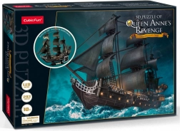Light-up 3D Puzzle Sailing Ship Queen Anne's Revenge 293 pieces