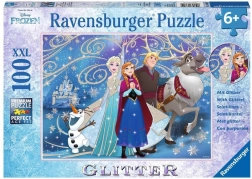 Puzzle XXL 100 pcs La Reine des neiges Neige scintillante