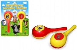 Krtek rumba balls for children 2pcs plastic