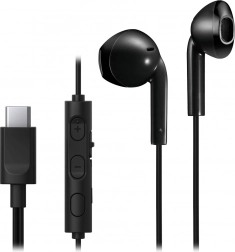 In-ear earphones with USB-C connection