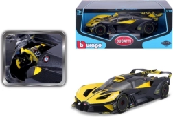 Die-cast car model BBURAGO 1:18 BUGATTI BOLIDE, yellow-black