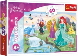 Puzzle 60 pièces Découvre les princesses DISNEY PRINCESS Trefl