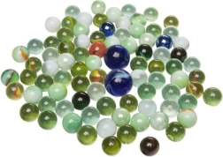Glass Marbles - Set of 88 Pieces
