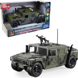 Military vehicle with light and Czech voice 24 cm