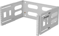 Wall-mounted 19" rack bracket 4U 497 × 400/240 grey