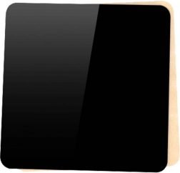 Tisch-Fotoplatte 30 cm Schwarz