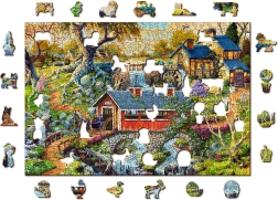 Wooden City Wooden Puzzle Country Bridges 2-in-1, 505 pieces ECO