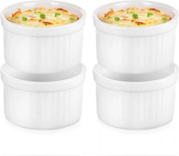 Ramequins en porcelaine pour amuse-bouches 6 cm, 40 ml, lot de 4