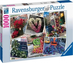 Puzzle 2D 1000 Pieces NYC Floral Paradise