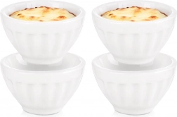 Petites coupelles en porcelaine pour amuse-bouches 6 cm, 40 ml, lot de 4