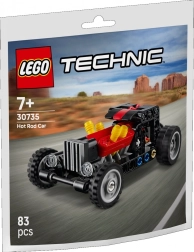 Lego Technic hot rod – automodel met bewegende zuigers