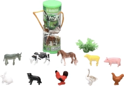 Dierenfiguurtje van de boerderij 3,5–6 cm - 1 stuk