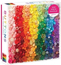 Rainbow Buttons Puzzle 500 Pieces