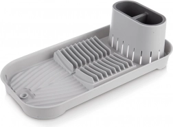 Gray dish drainer 39 × 19.5 × 11 cm