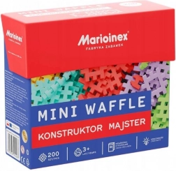 Jeu de construction MARIOINEX MINI WAFFLE KONSTRUKTOR MAJSTER – 200 pièces