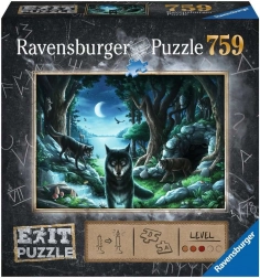 Ravensburger puzzle EXIT d’évasion Loup 759 pièces