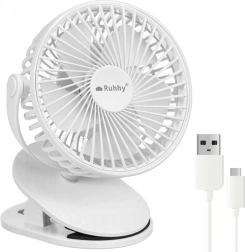 Weißer drahtloser Ventilator Ruhhy