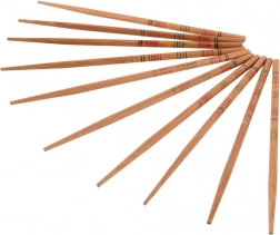 Bambus-Essstäbchen für Sushi 22,5 cm, 10 Stk.