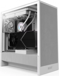 NZXT H5 Flow RGB blanc Boîtier PC Midi Tower avec fenêtre