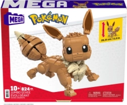 set de construction MEGA POKÉMON jumbo Évoli 28 cm (824 pièces)