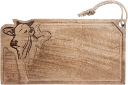 Mango wood cutting and serving board 45 × 22 cm