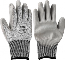 Schnittfeste Handschuhe Deli Tools L