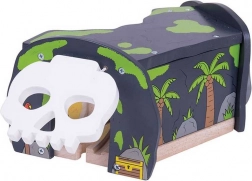 Wooden Cave Skull Tunnel