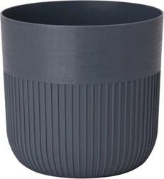 LUCA Plant Pot Cover Saucer 19 cm Anthracite