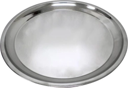 Ronde roestvrijstalen serveerschaal TORO 35 cm