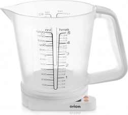 Kitchen digital scale with measuring jug 5 kg, 1.2 l ORION