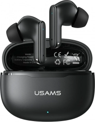 Draadloze oordopjes TWS USAMS E05 Bluetooth 6.0 zwart