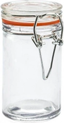 Glass preserving jar with clip 70 ml