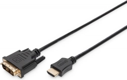 Adapterkabel HDMI auf DVI-D (18+1) 2 m, Full HD 60 Hz