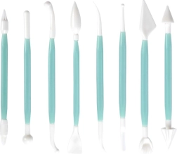 Set aus Spachteln und Modellierwerkzeugen für Torten, 8 Stk.