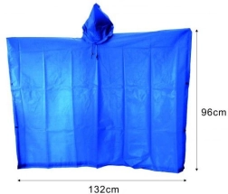 Rain poncho/jacket - blue