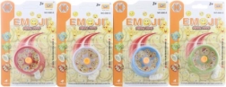 Metalen jojo met emoji‑motief