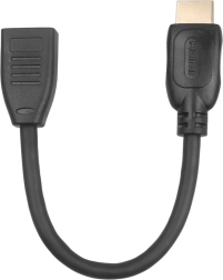 Câble HDMI prolongateur 15 cm v2.0