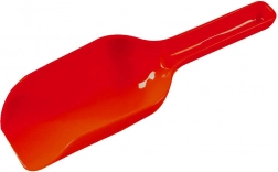 Androni zandschepje 23 cm, rood