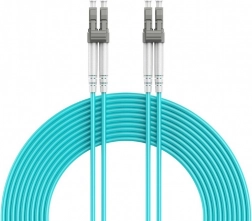 Duplex multimode optische kabel OM4 50/125 LC/LC 25m