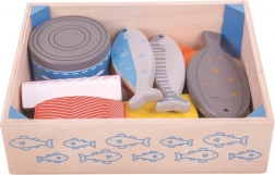Wooden Seafood in a Box Bigjigs Toys